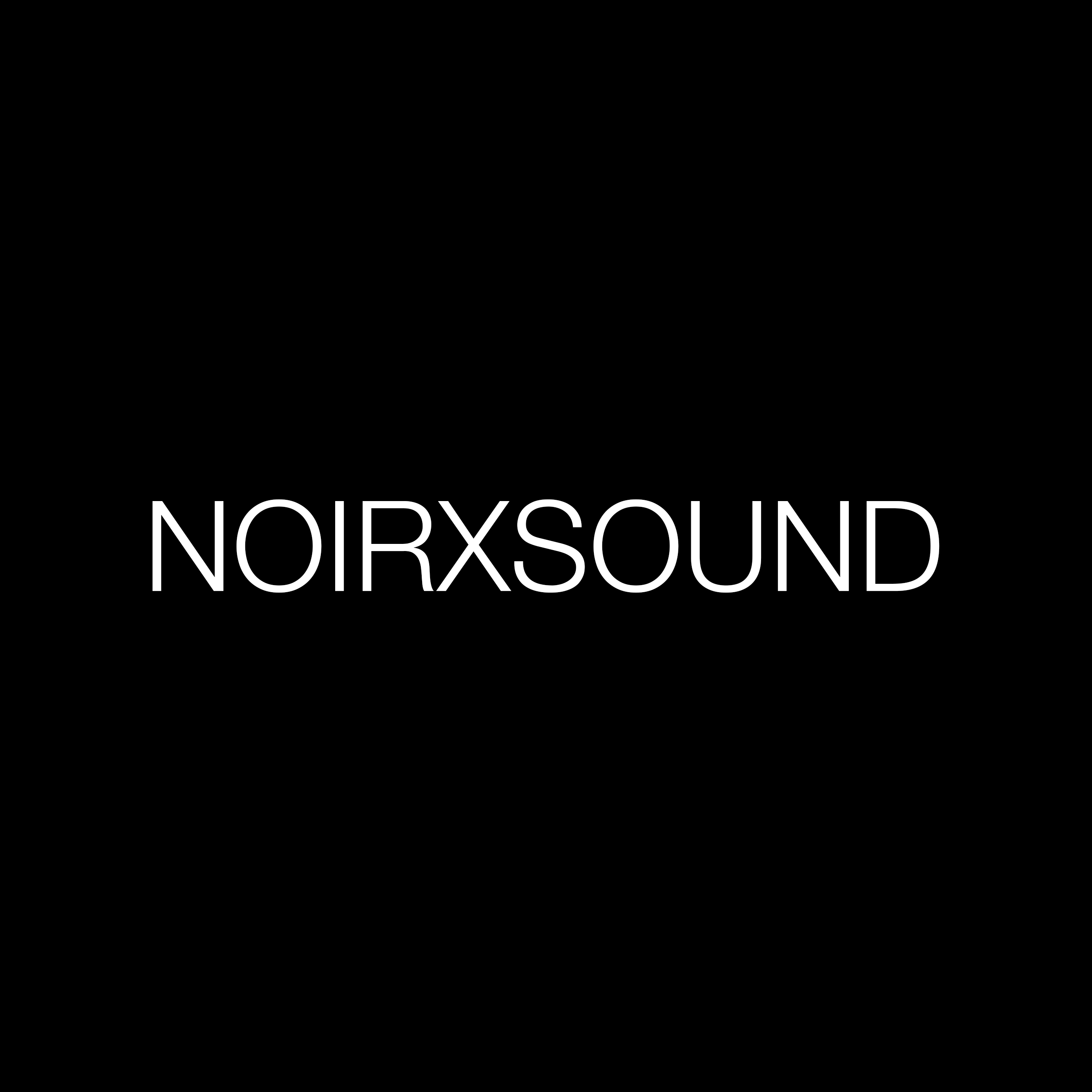 Welcome to NOIRXSOUND